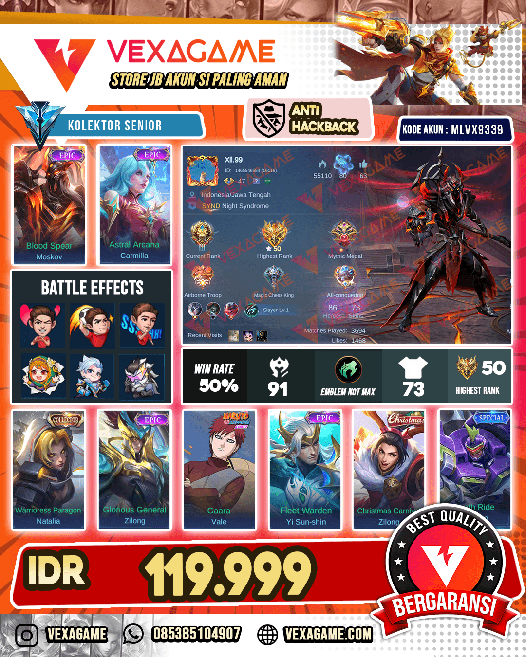 Moskov Epic | Carmilla Epic