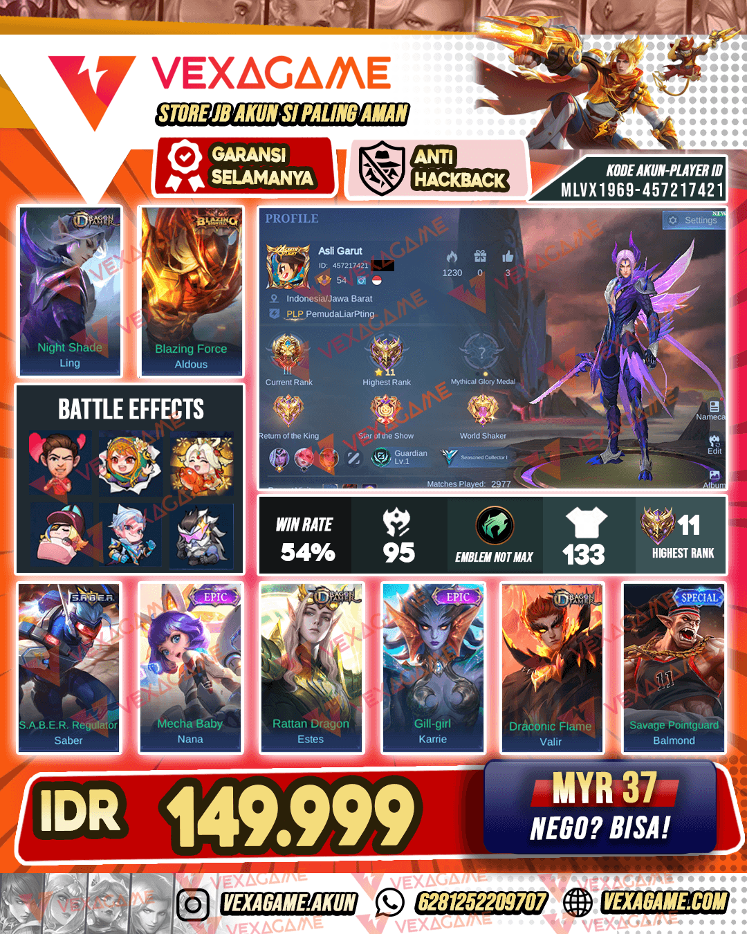 Ling Dragon Tamer X Aldous Blazing