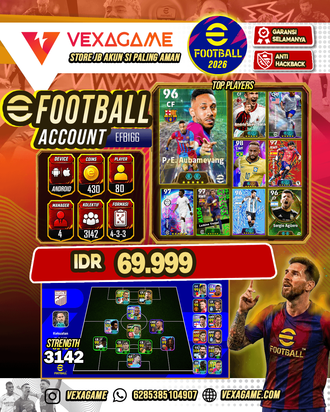 Showtime Gacor: Gareth Bale, Erling Haaland, Lionel Messi, Lamine Yamal, Pierre-Emerick Aubameyang