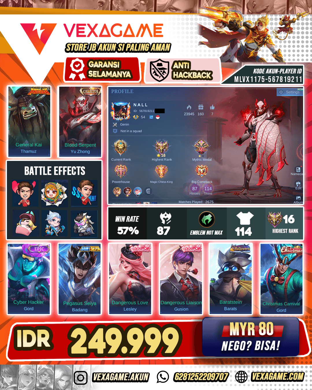 Yu Zhong COllector Polosan