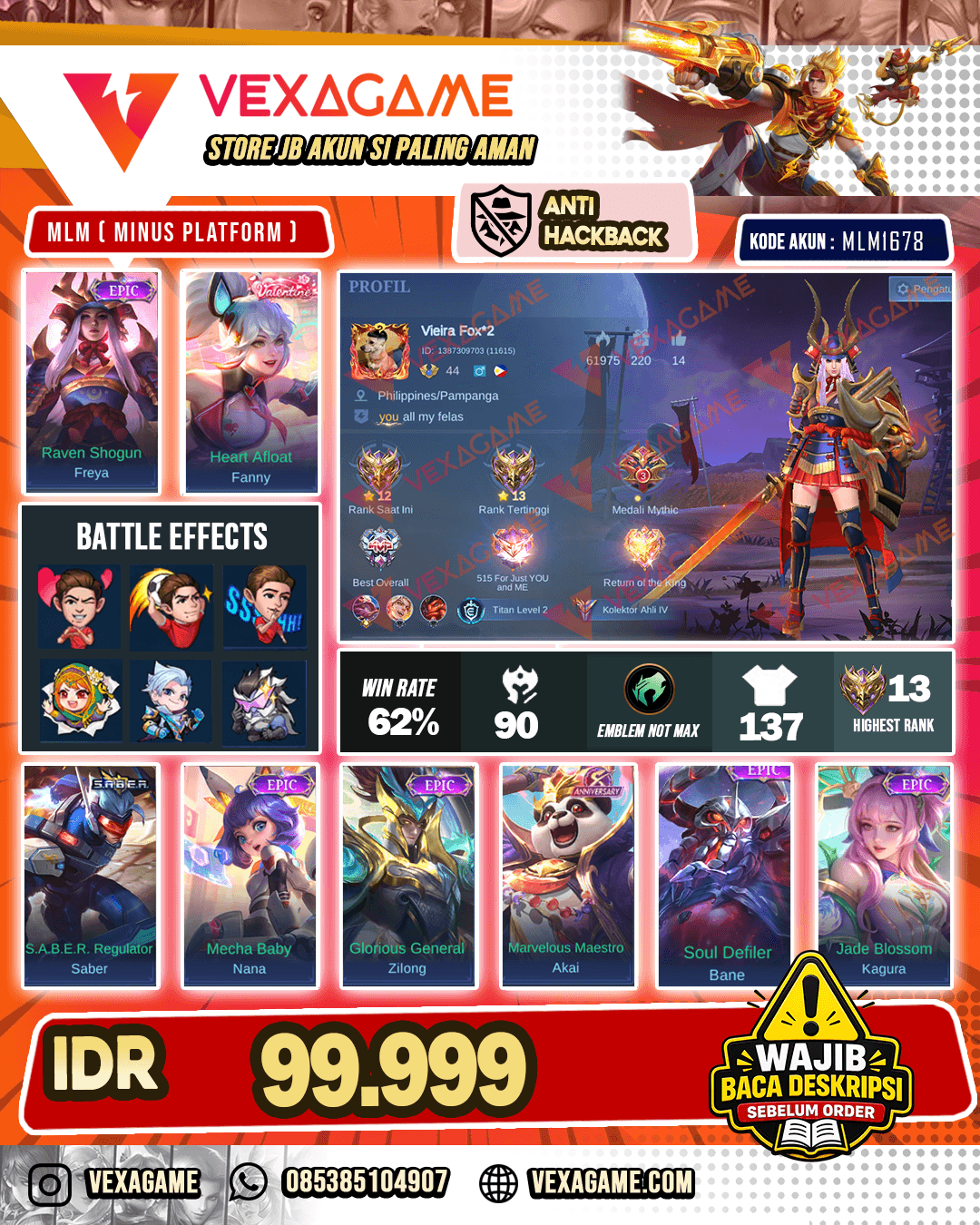 Freya Epic X Fanny Valentine