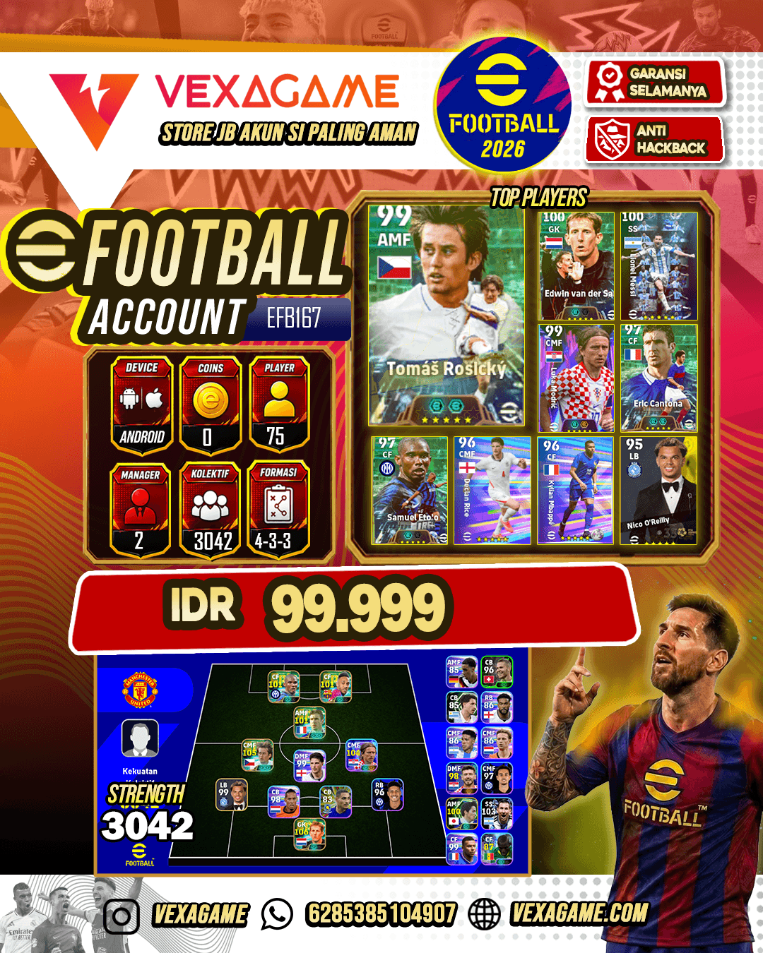 Edwin van der Sar, Tomáš Rosický, Luka Modrić, Eric Cantona, Samuel Eto'o