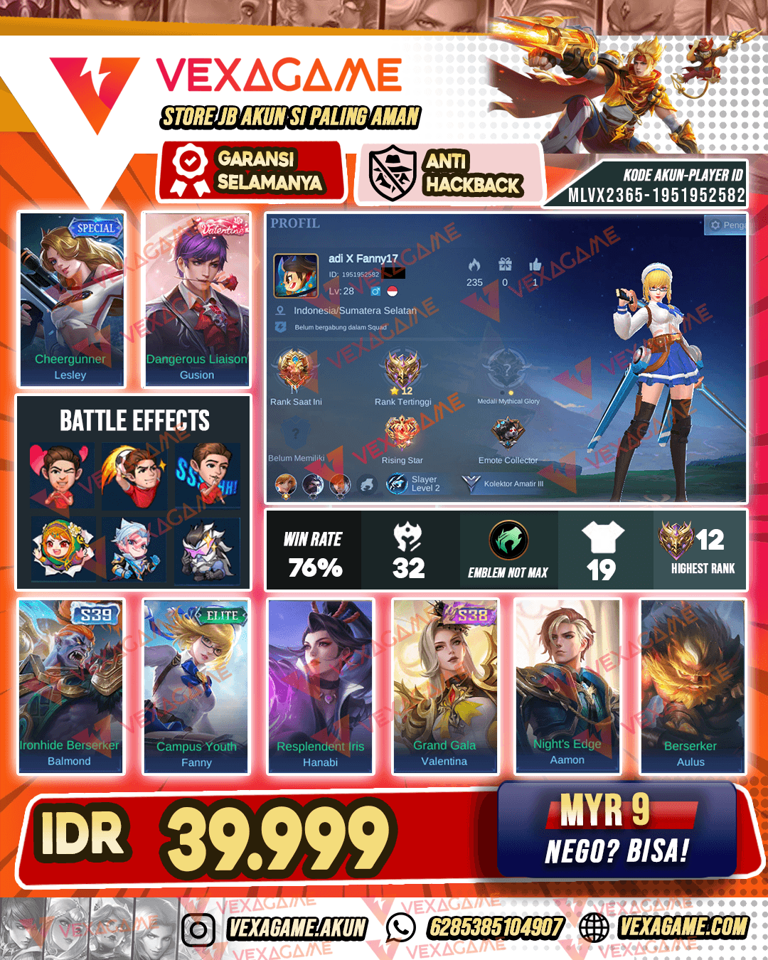 Akun Murah Meriah