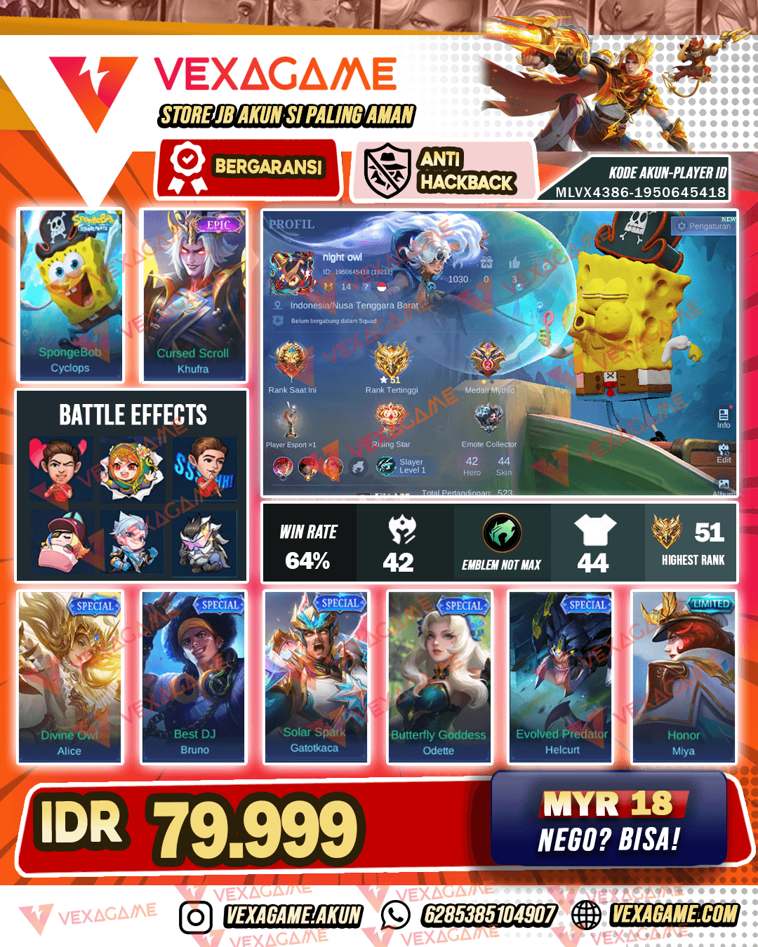 Cyclops Spongebob | Ex Glory