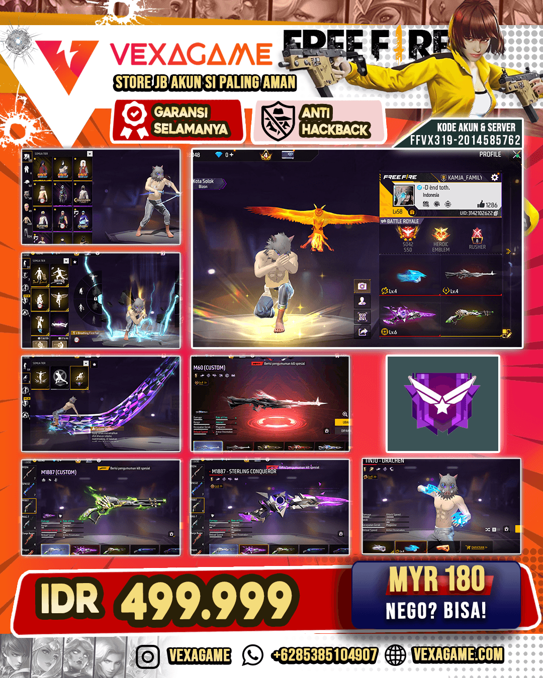 4 EVO 2 OTW MAX | Vault TW 300 | Animasi Lobby ON