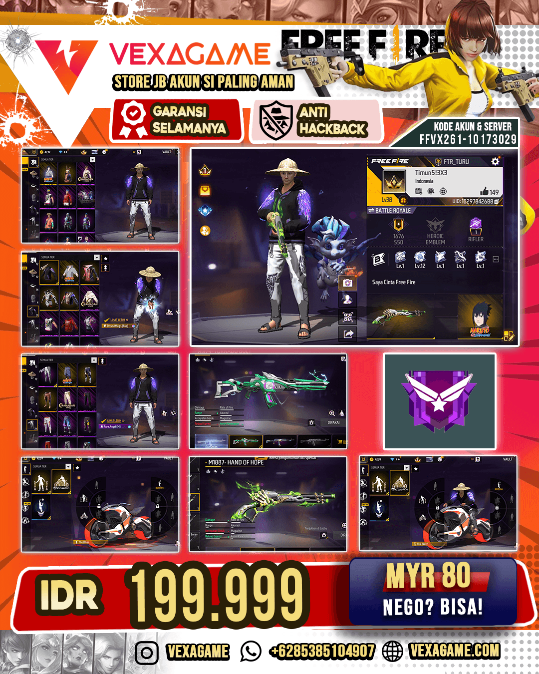 SG Lumut | Bundle Sasuke | Angel ON