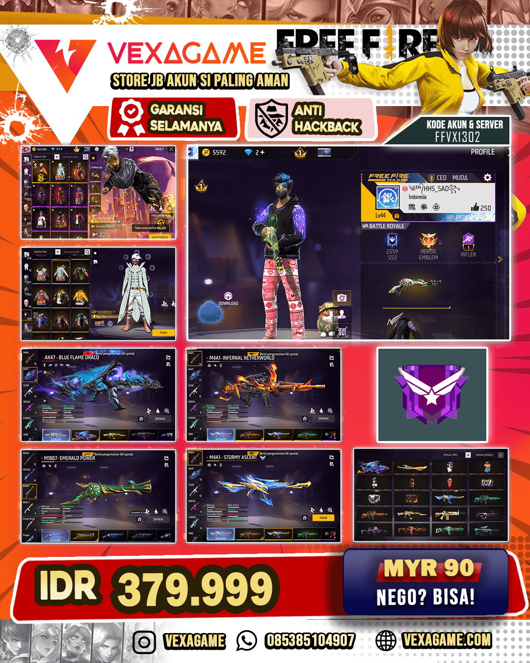 SG TEROMPET | EVO AK47 MAX | M4A1 INCUBATOR | VAULT 500++