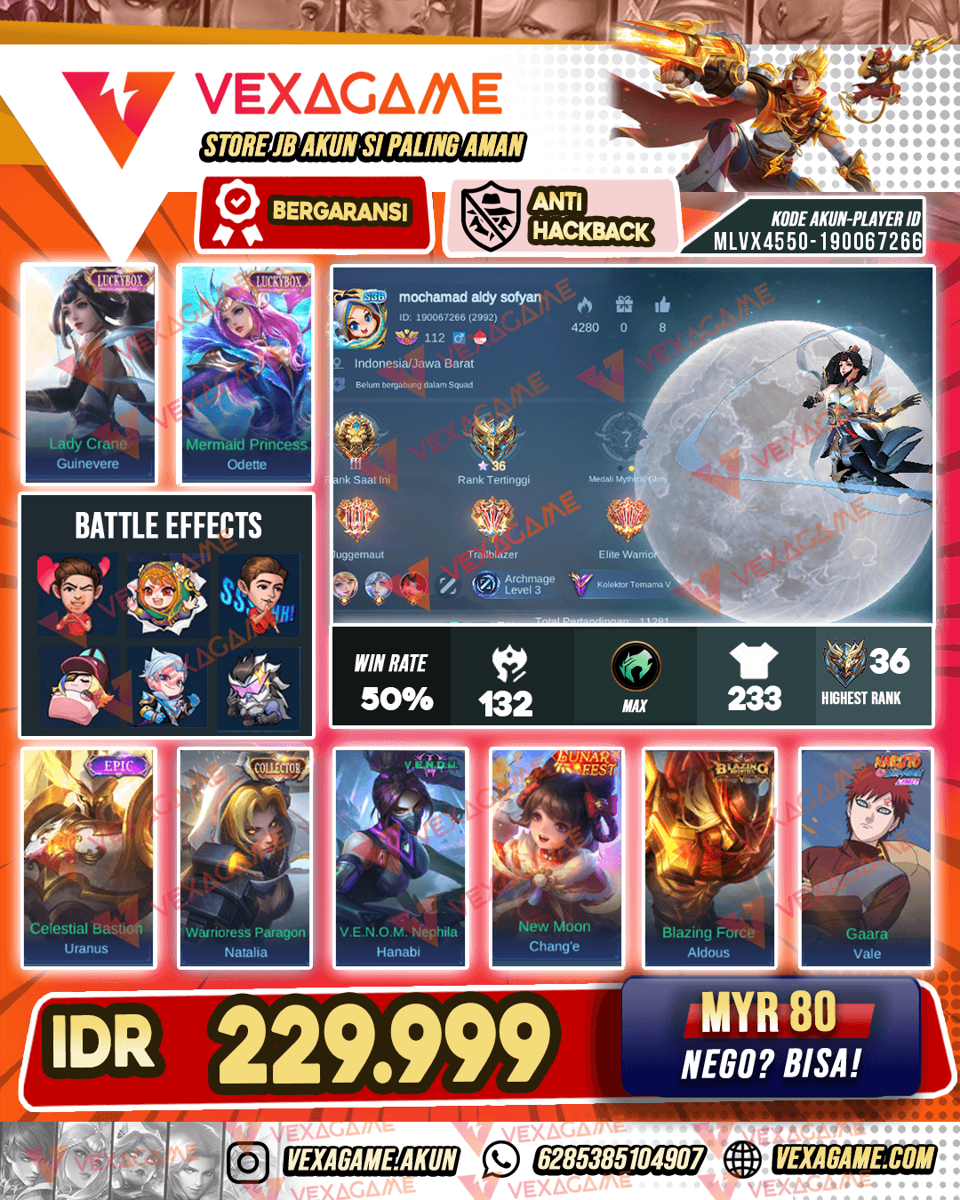 Odette X Guinevere Luckybox | ALL MAX