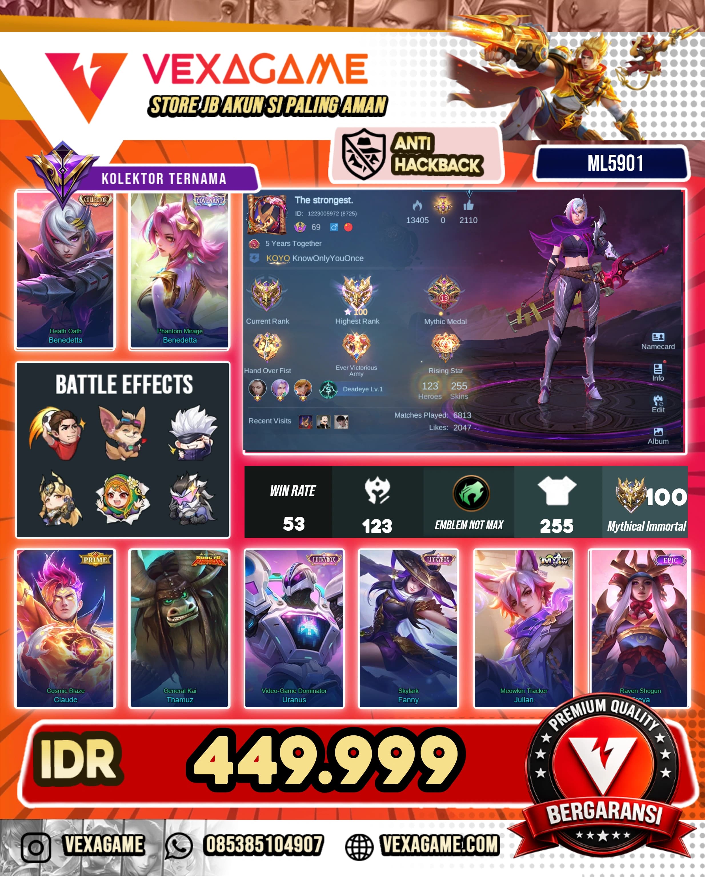 Benedetta Collector X Convenant | Fanny Luckybox