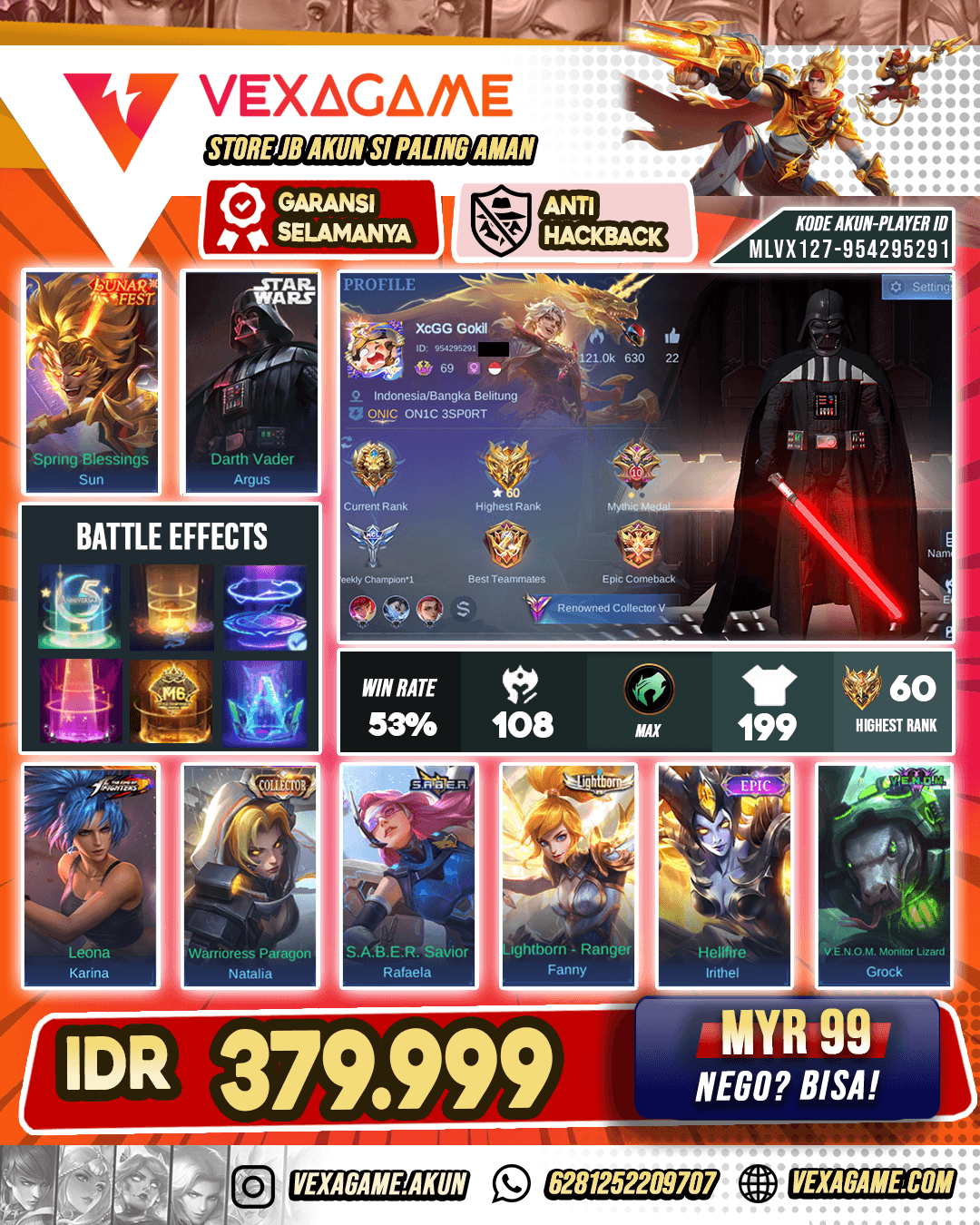 Argus Starwars X Recall Tas - Tas