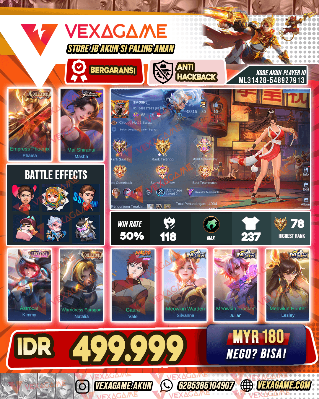 Masha KOF | Parsha CC