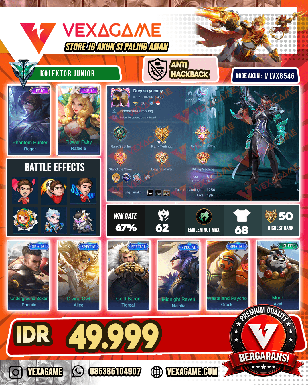 Akun Murah Harga Pelajar