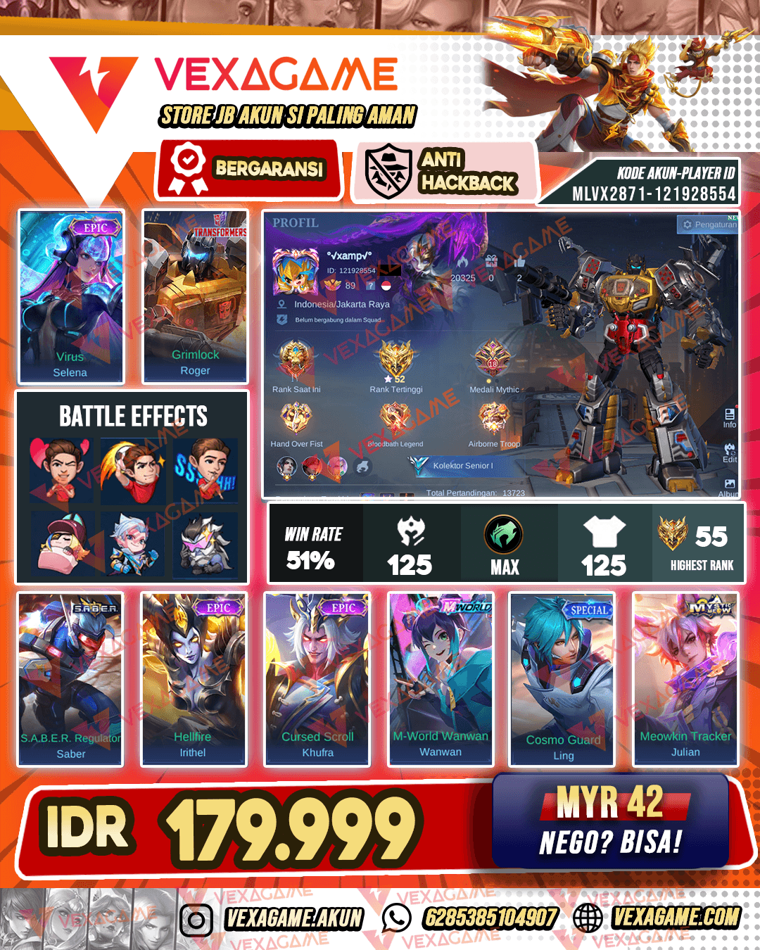 Roger Transformers | Selena Epic