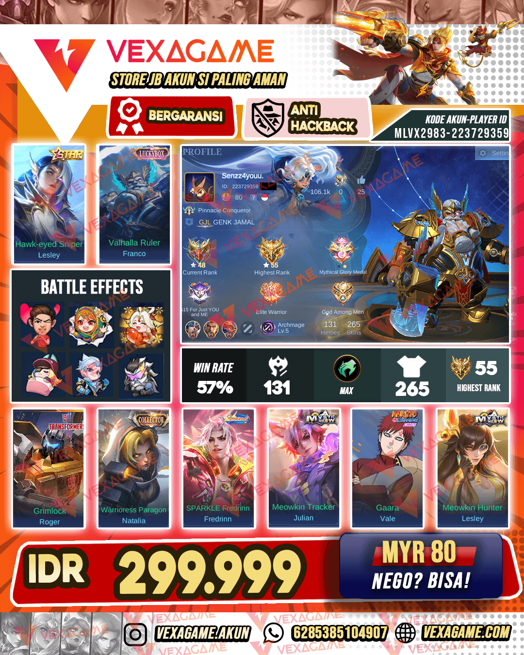 Franco Luckybox | ALL MAX