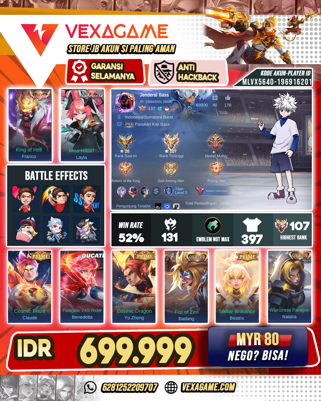 1 Legend | Benedetta Ducati | Layla Asphirant | 2 CC | 3 Prime