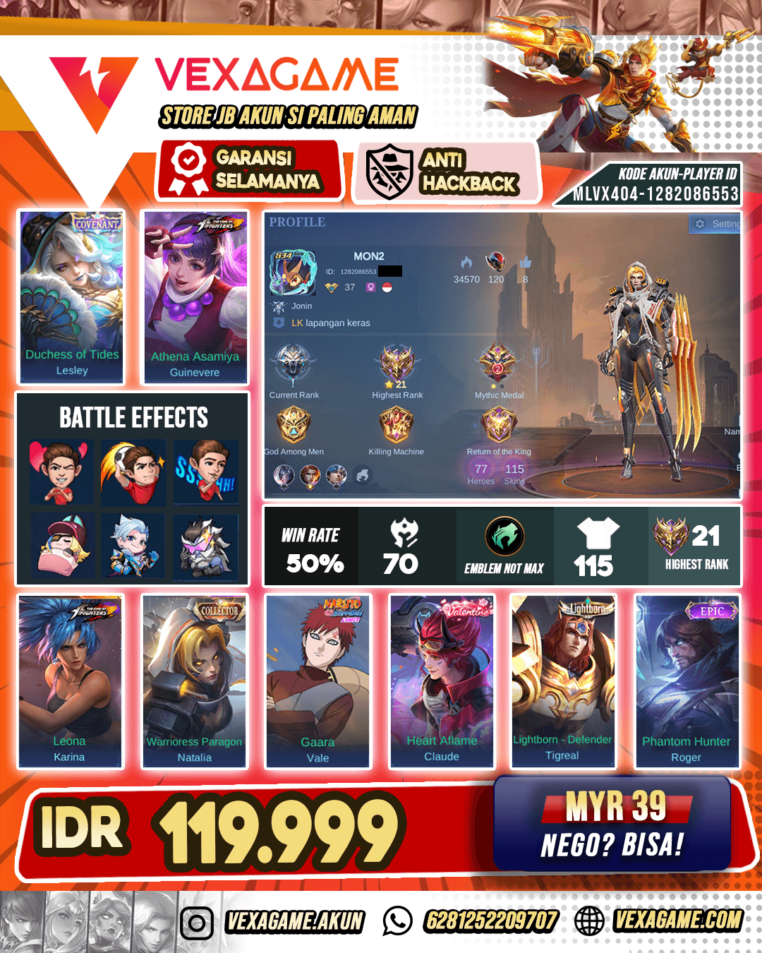 Guinever KOF | Karine CC | CS 69