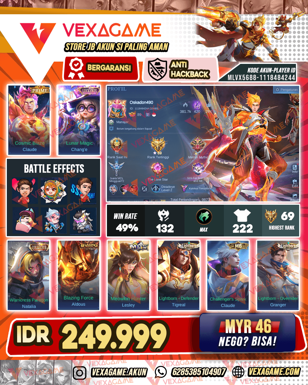 Claude Prime | Change Luckybox | Claude Valentine | Emblem MAX & Hero MAX