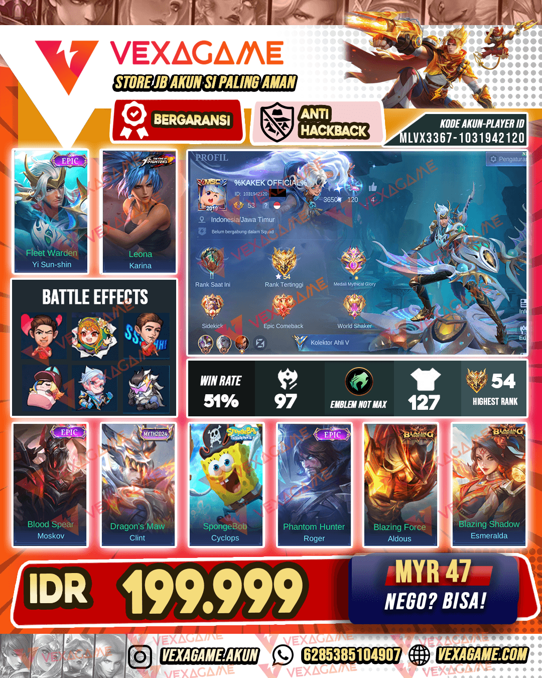 Karina KOF | Yss Epic
