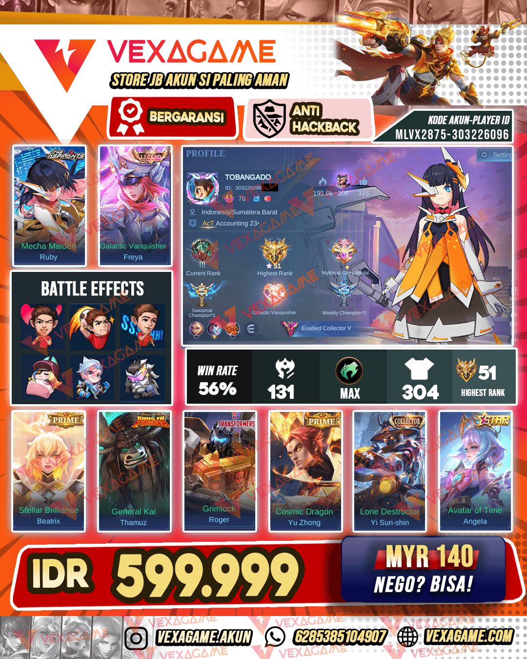 Freya Legend | Ruby Aspirants | Yi Sun Shin Collector | 4 Lucybox | Emblem MAX & Hero MAX