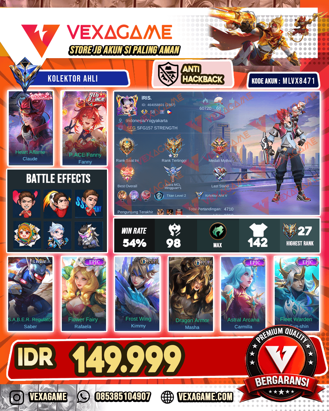 Claude Valentine | Fanny P Ace