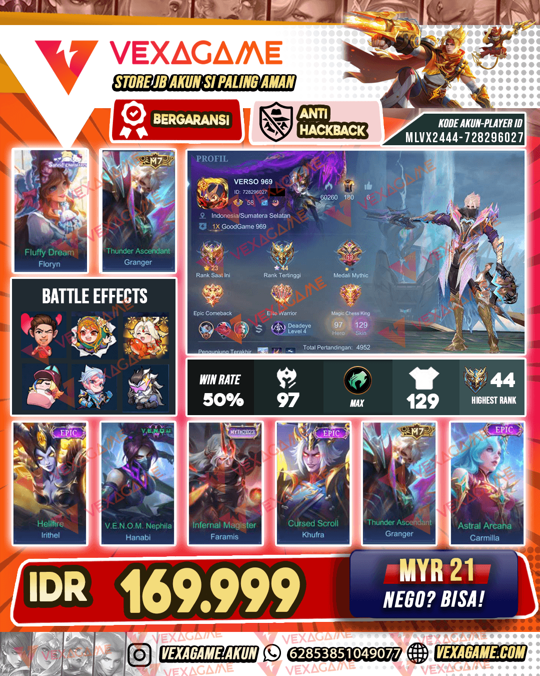 Floryn Sanrio X Granger M7 | Emblem MAX