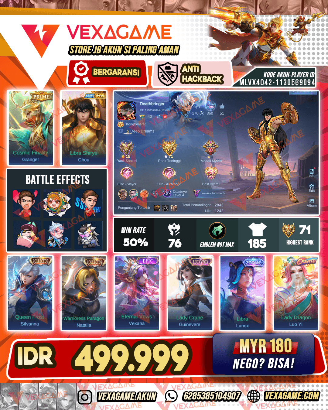 Chou Saint Saiya GOLD | Silvana CC