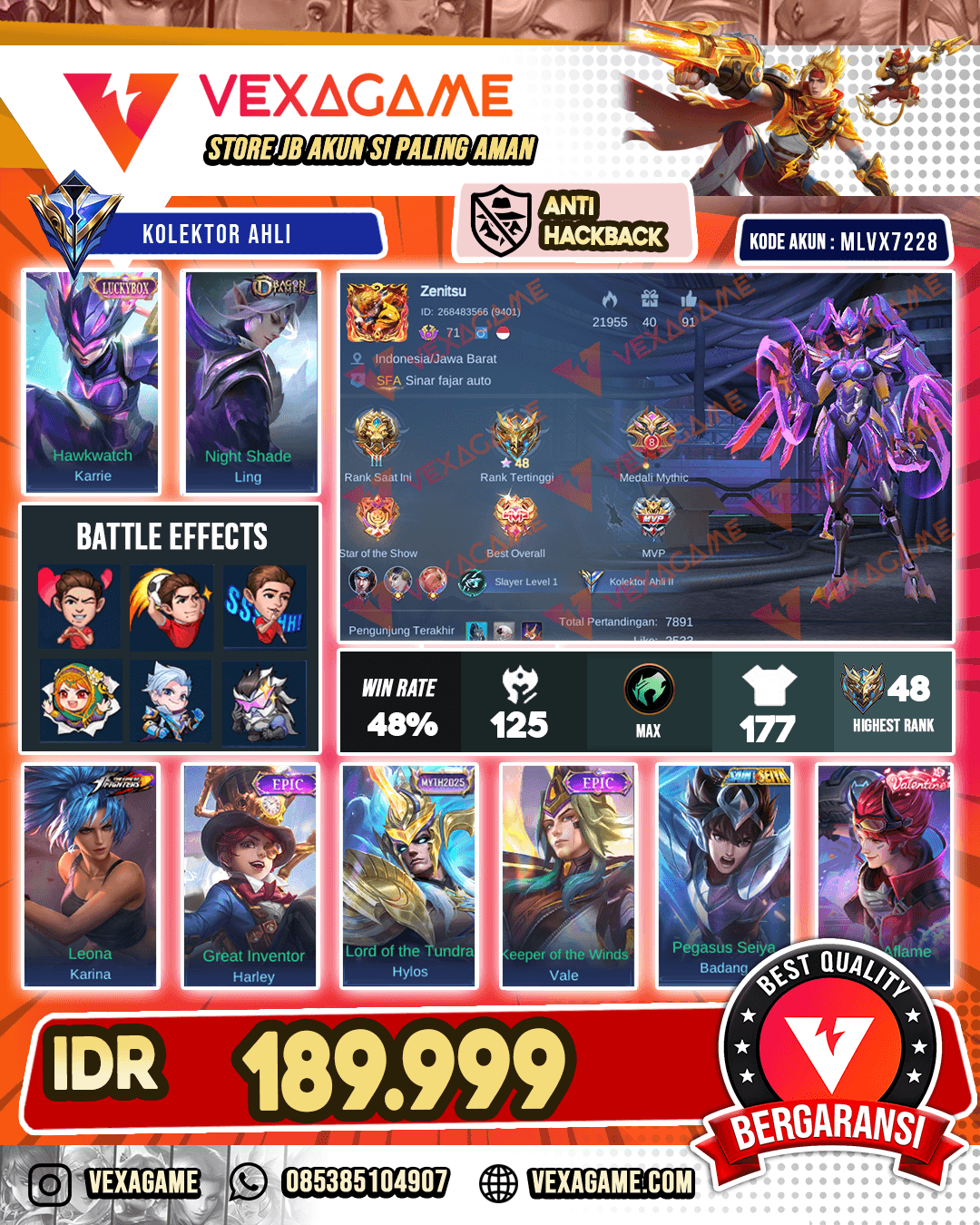 Karrie Luckybox | Ling Dragon Tamer |  emblem MAX