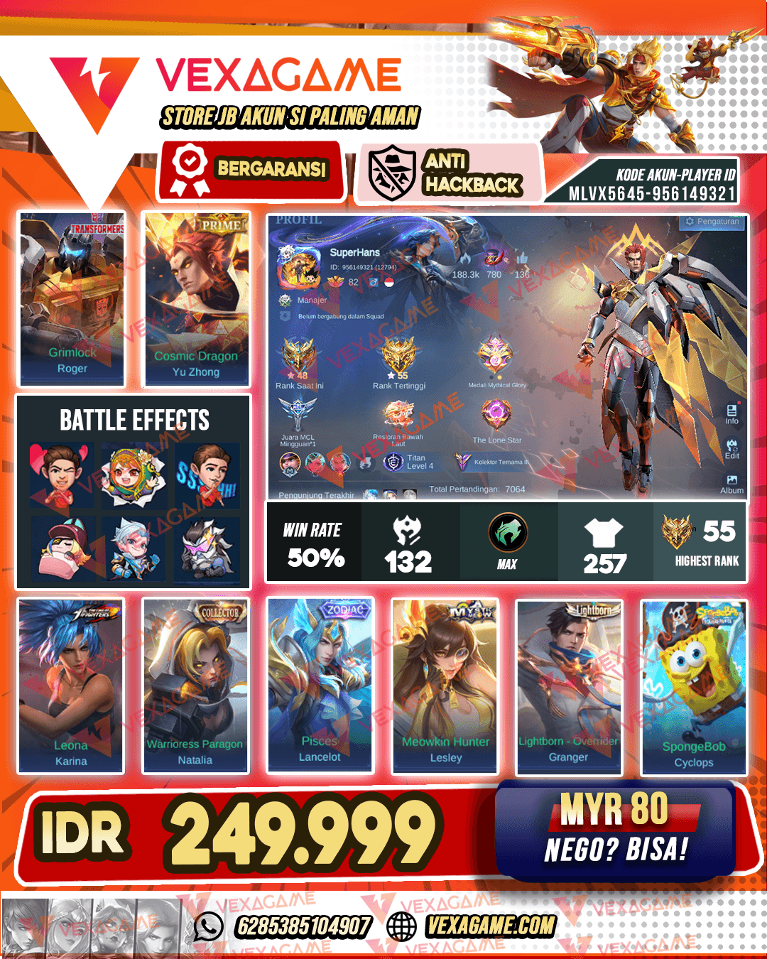 Yu Zhong Prime | Hero + Emblem MAX