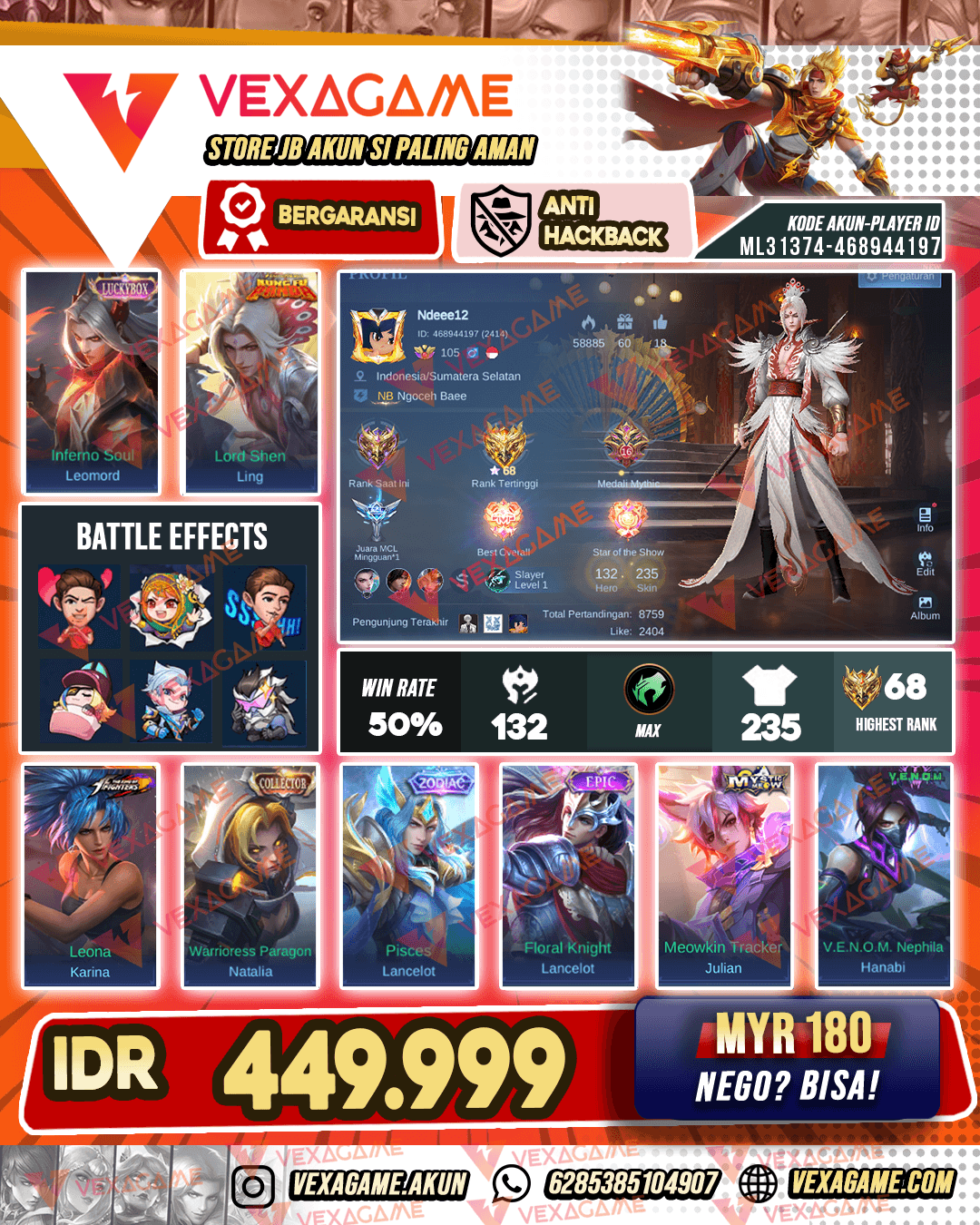 Ling Kungfu Panda | ALL MAX