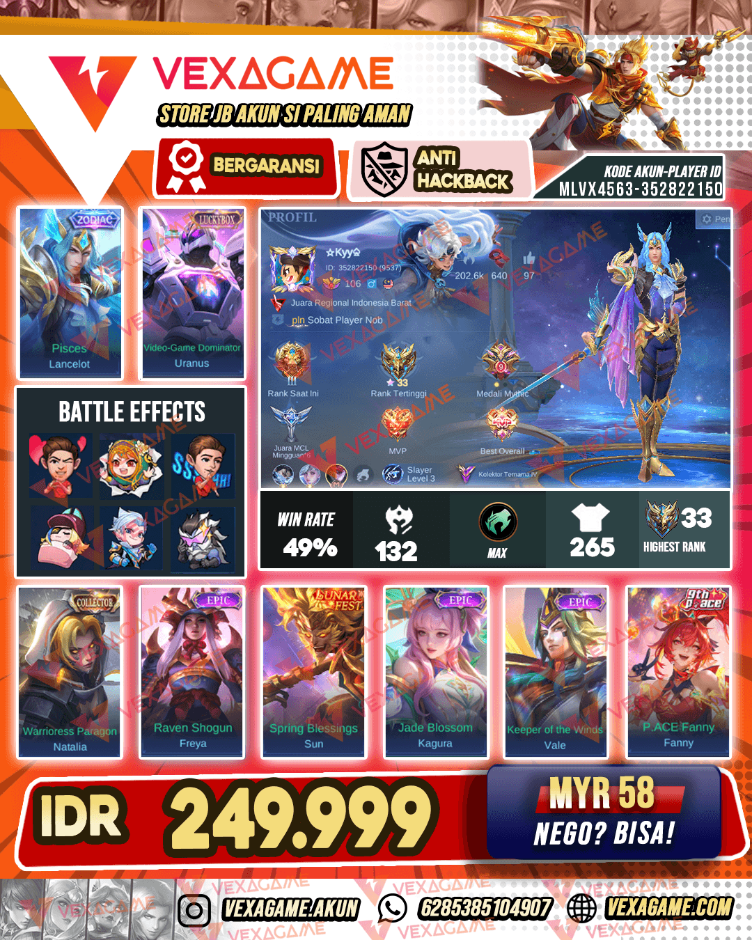 Lancelot Zodiac | Uranus LuckyBox