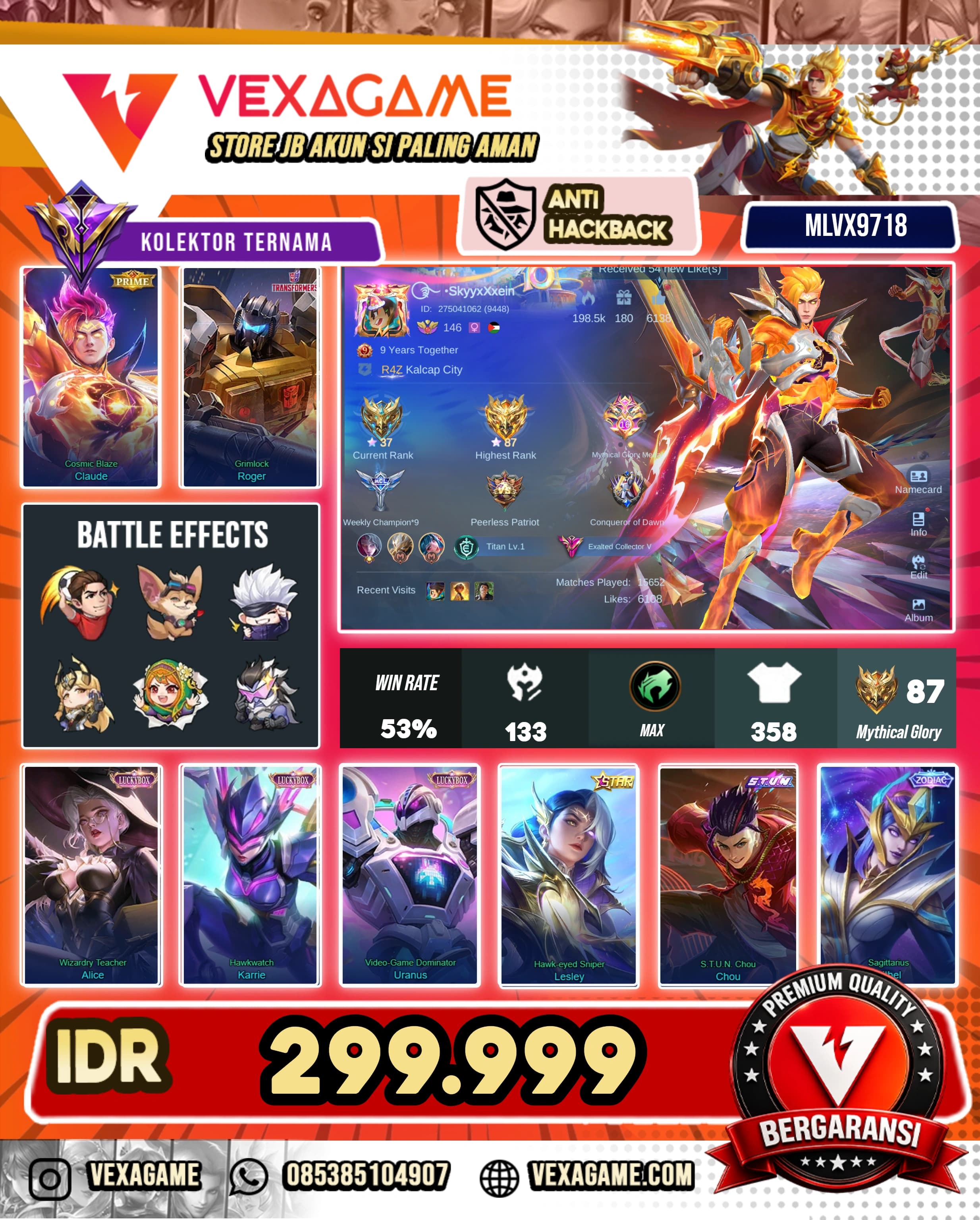 Claude Prime | 3 Luckybox