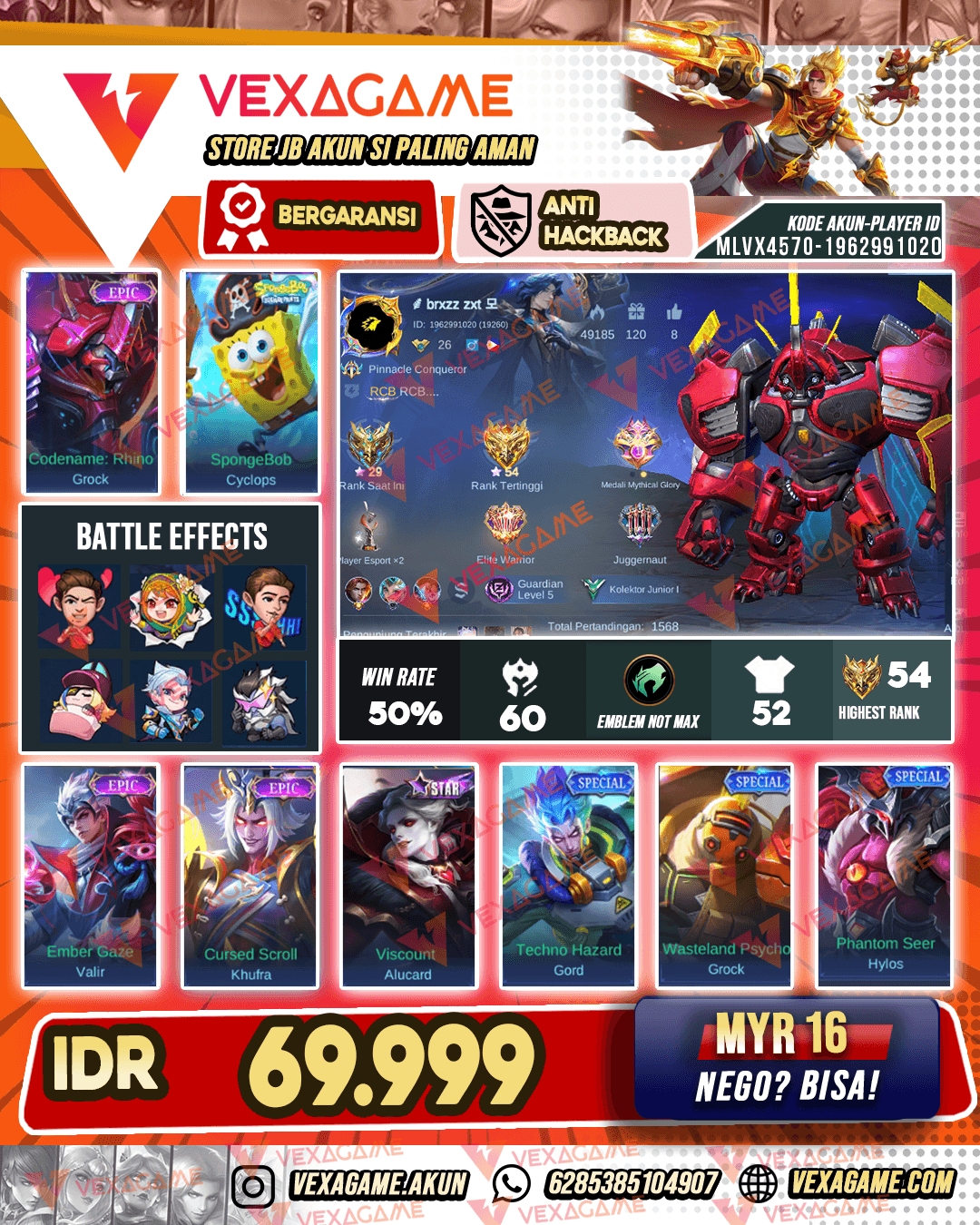 Akun Murah