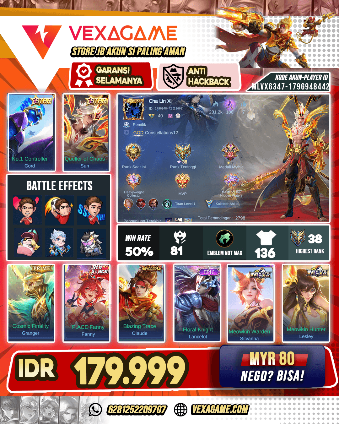 Sun STAR kuning | Gord STAR kuning | Granger Prime | Recal TLPH