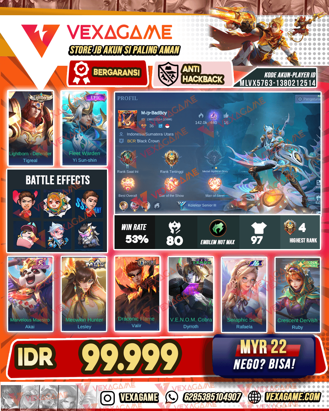 YSS Epic | Tigreal Lightborn