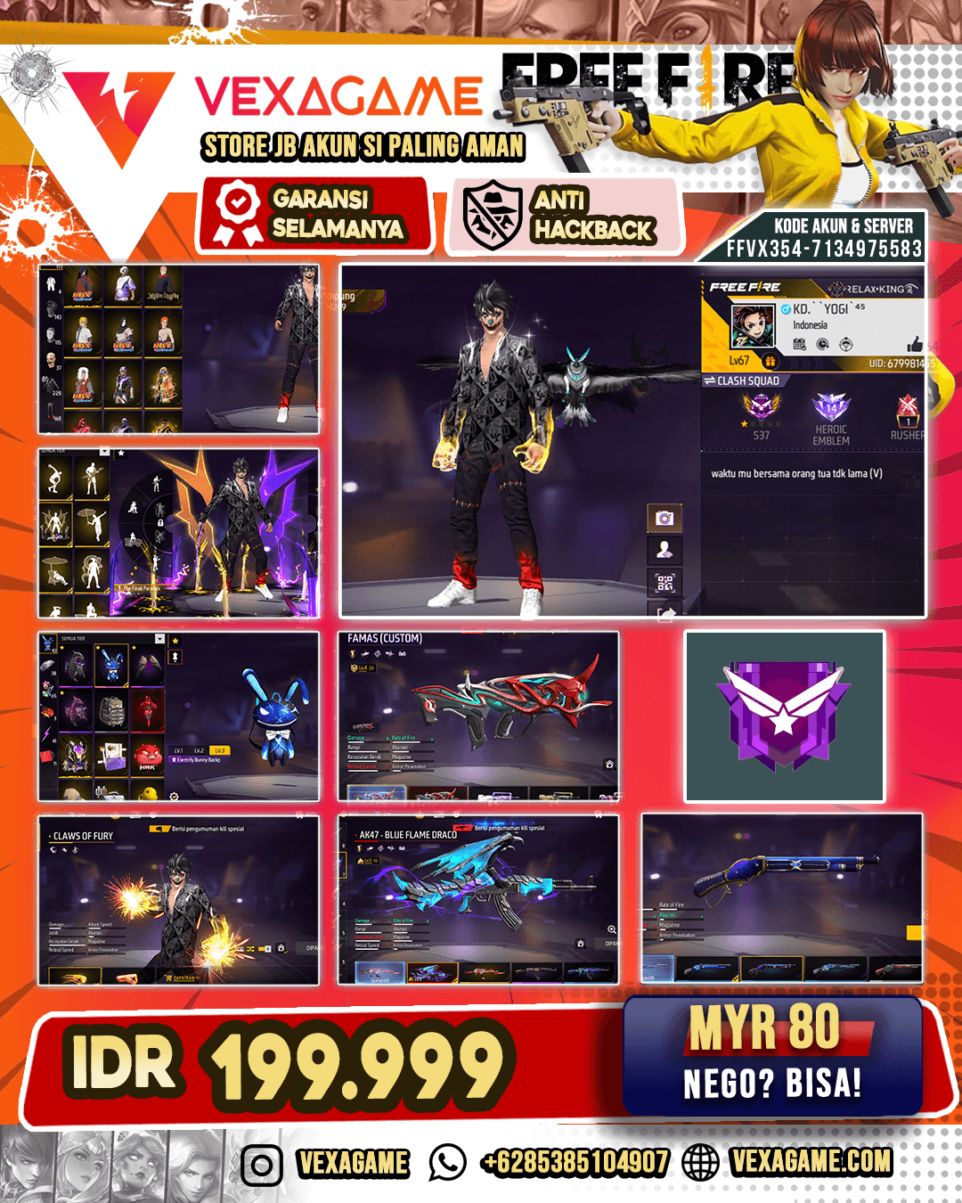 Vault 200++ | 5 Bundle Naruto | 2 EVO