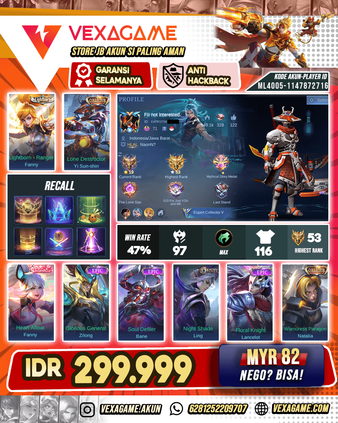 Yi Shun Sin Collector Murah