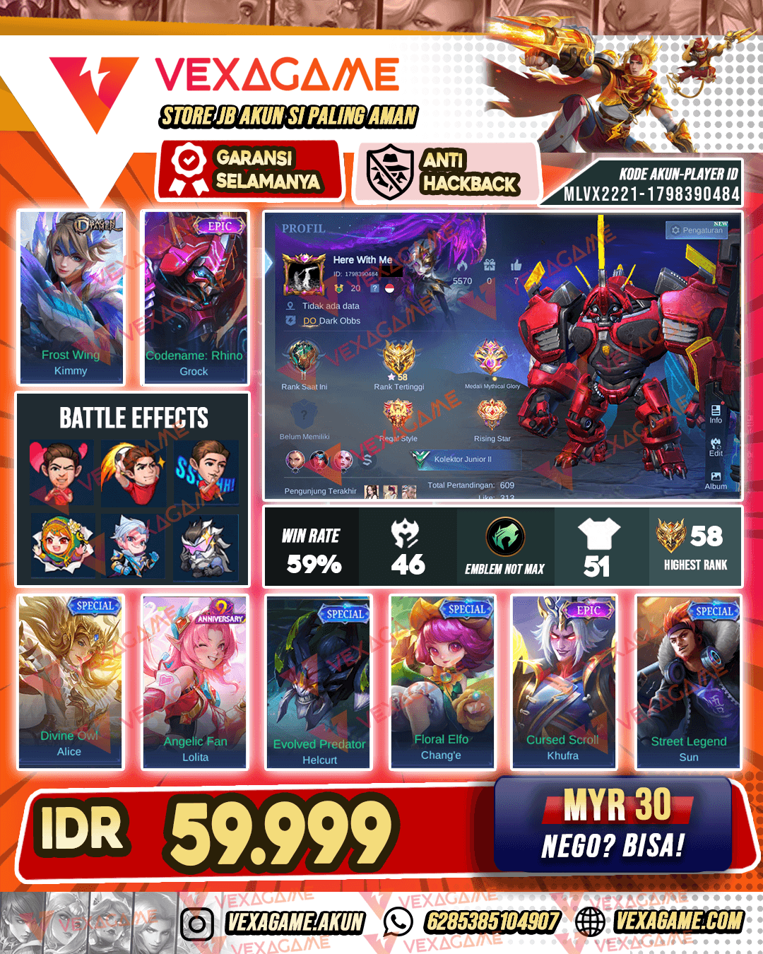Akun Murah