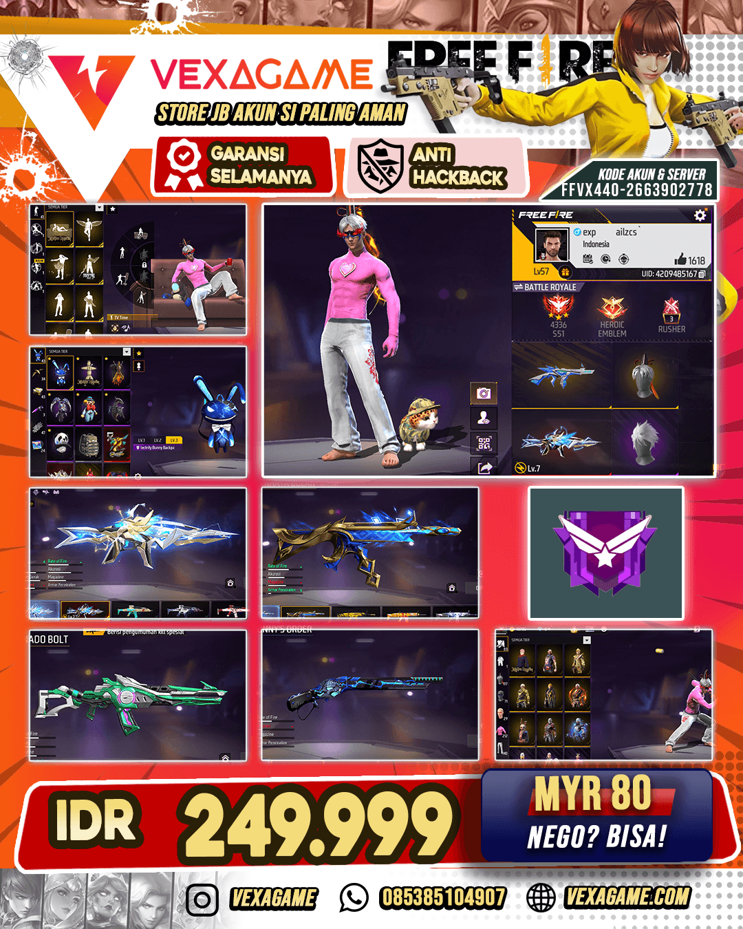 1 EVO MAX | SG BUNNY'S |