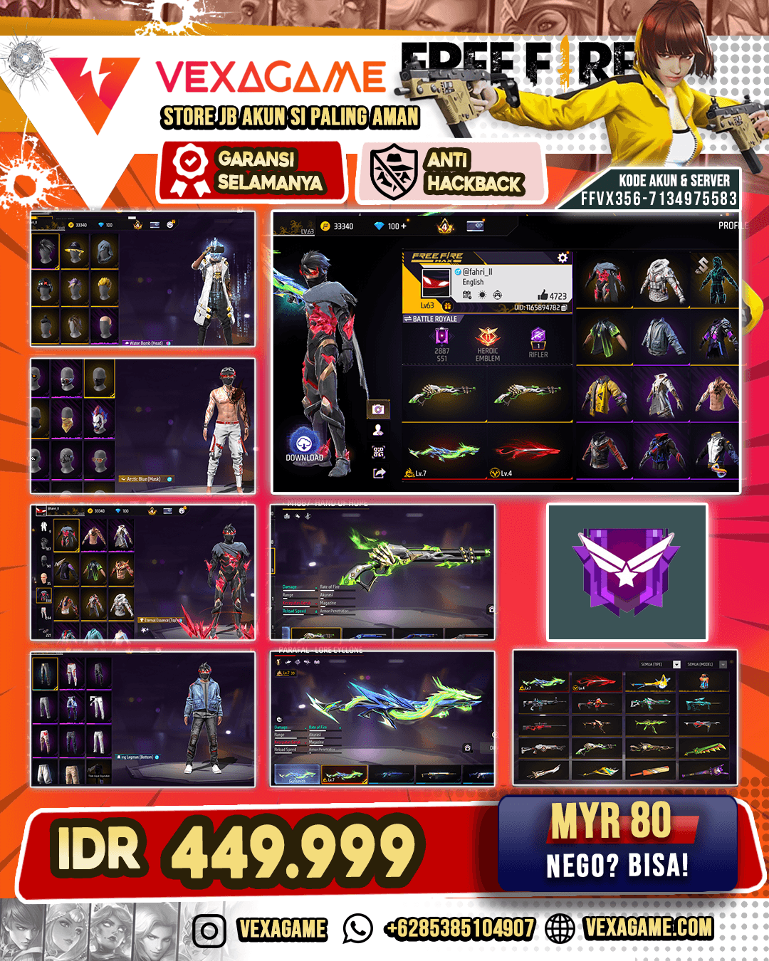 2 EVO 1 MAX | SG Lumut | Vault 300++