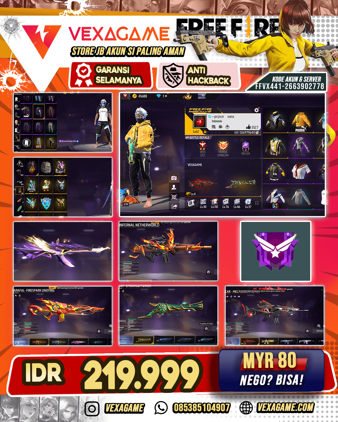 1 EVO | SG TEROMPET | VAULT 250++