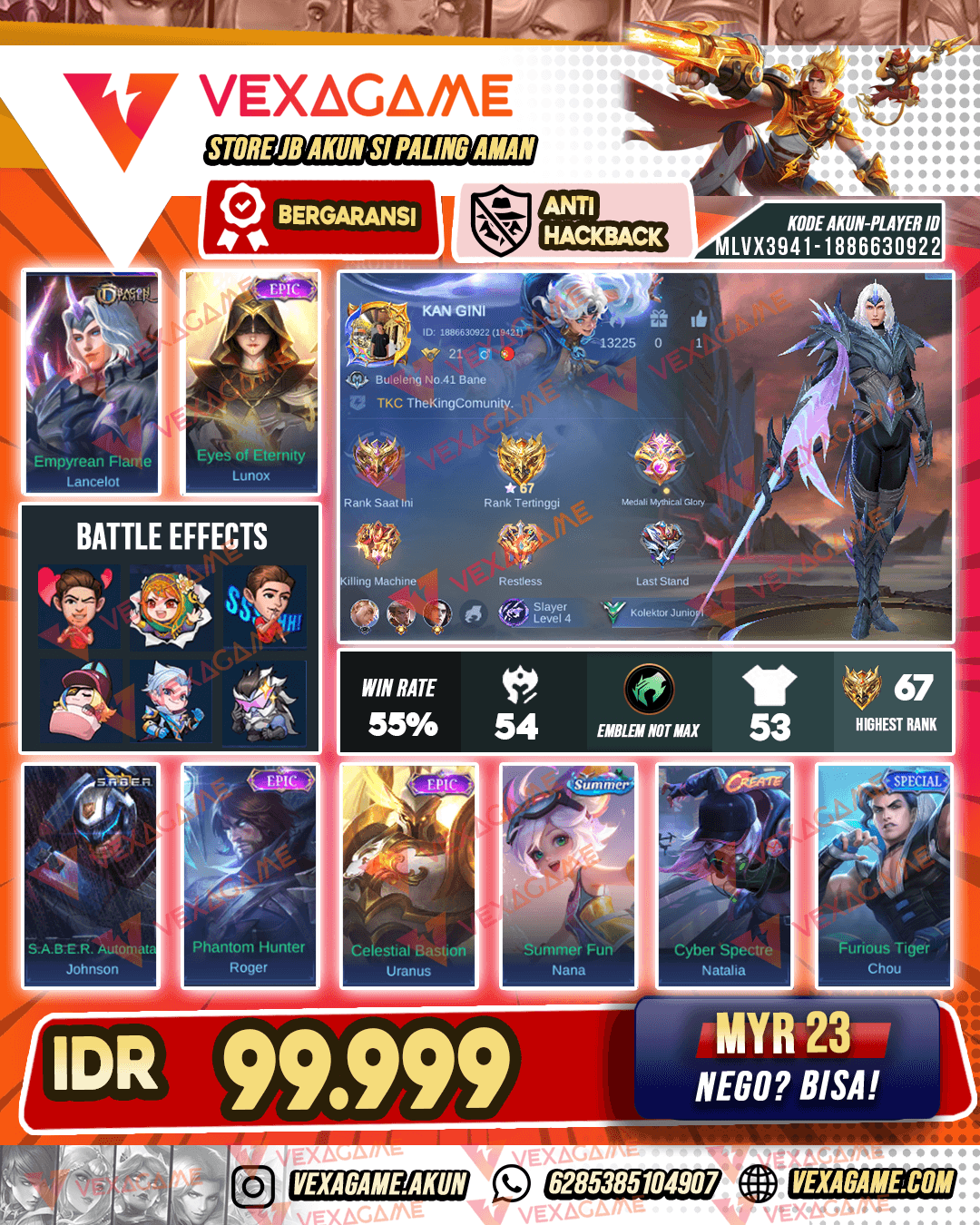 Lancelot Dragon Tamer | Lunox Epic
