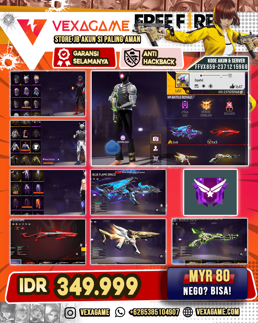 4 EVO 1 OTW MAX | SG LUMUT | VAULT 240