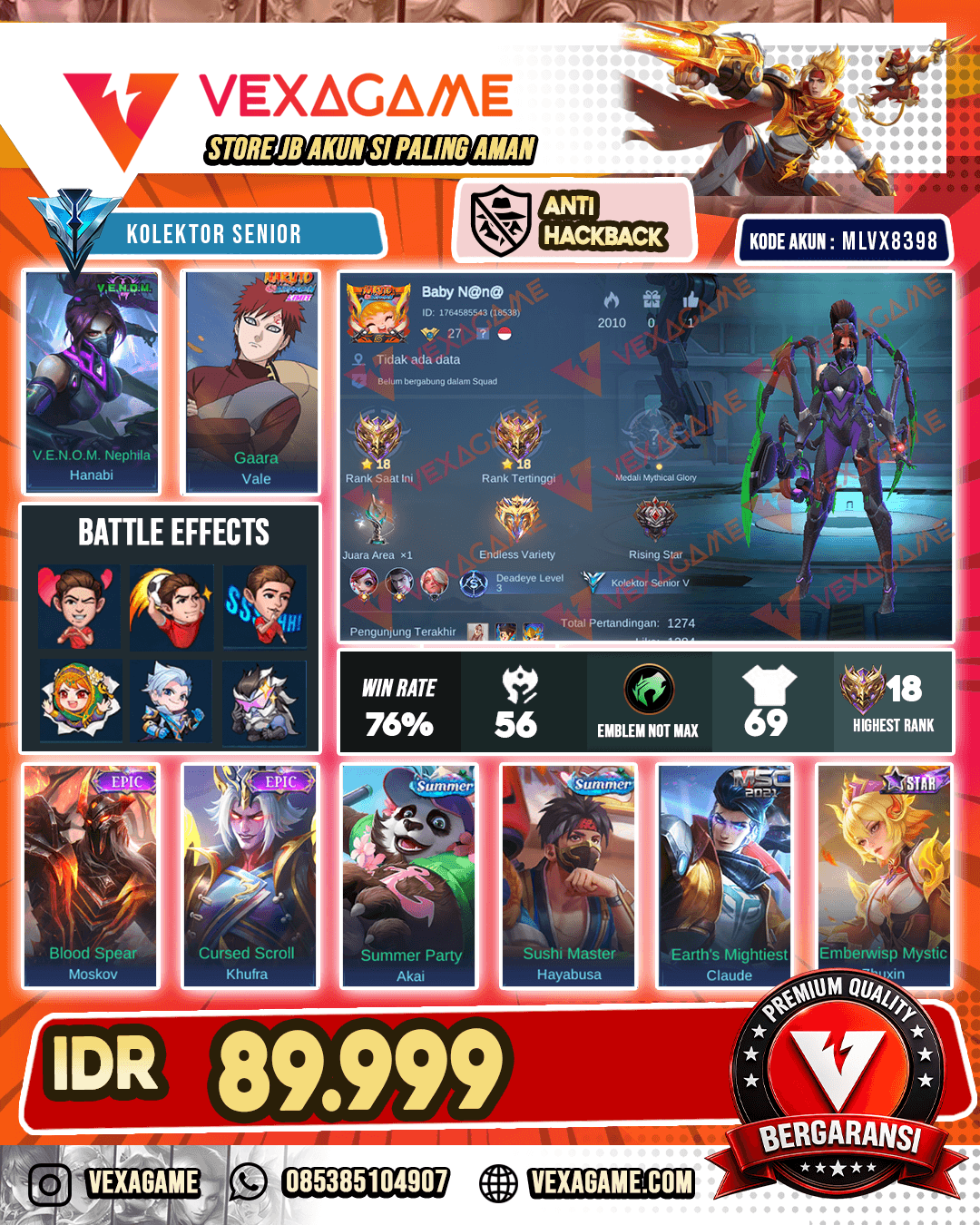 Hanabi Venom | Vale Gara