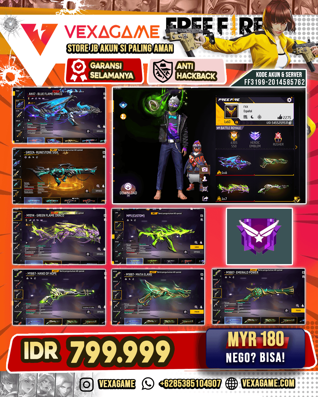 2 EVO 1 MAX 1 TW MAX | SG 5 Rasa | Vault TW 300