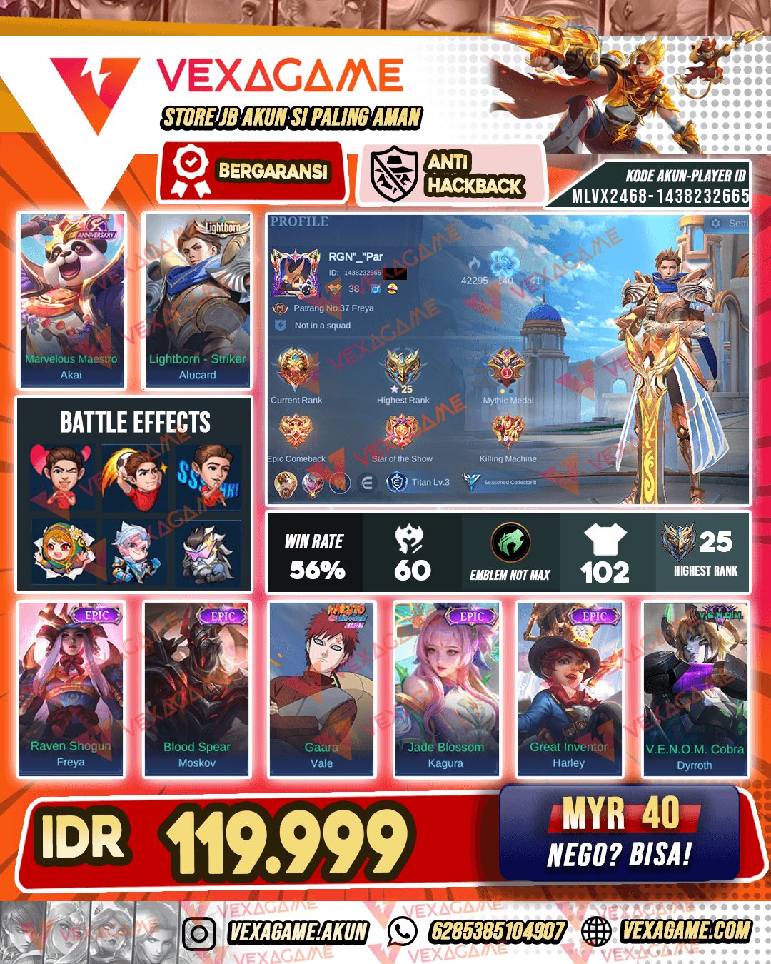 Akun Murah
