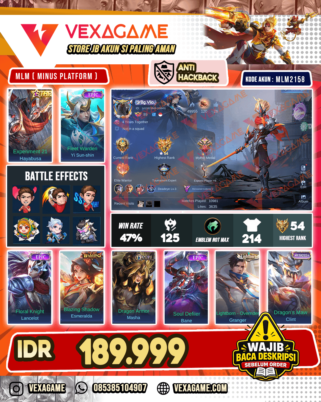Hayabusa Annual Star | Yss Epic