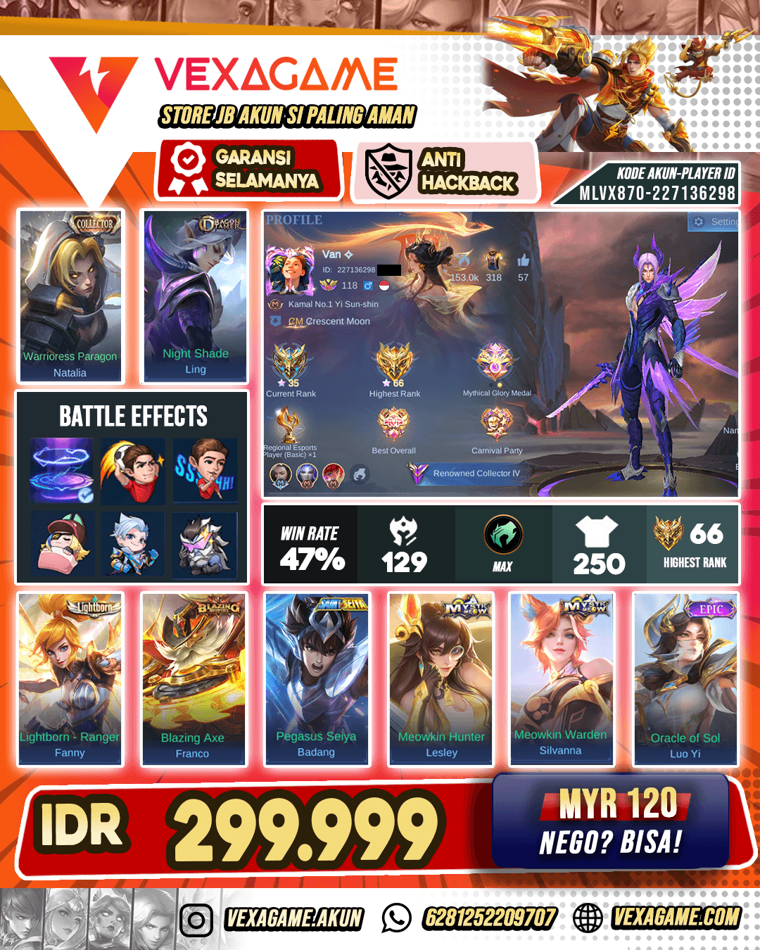 Ling Dragon Tamen X Recall Tass Tass Biru
