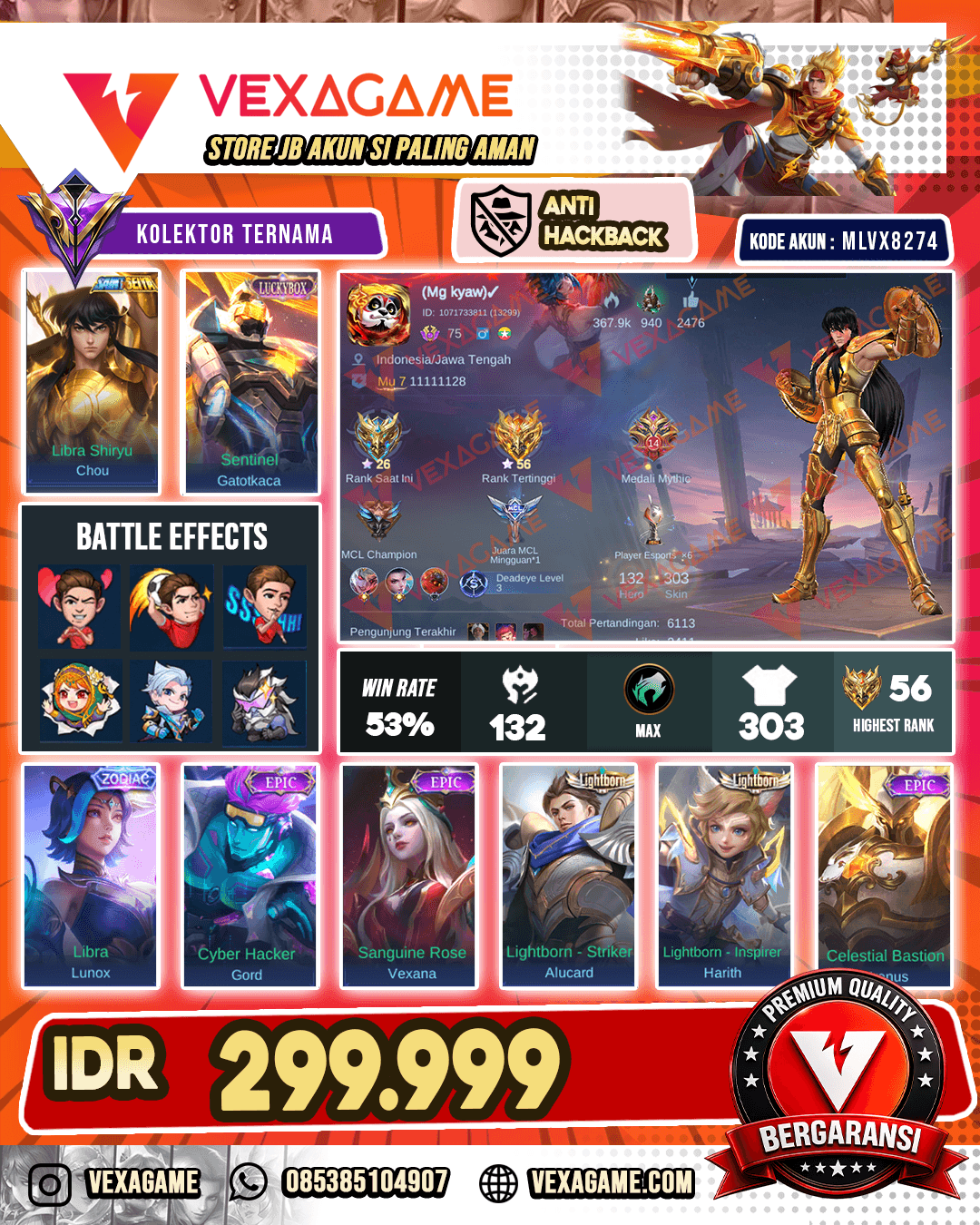 Chou Saint Seiya Gold | Gatotkaca Luckybox