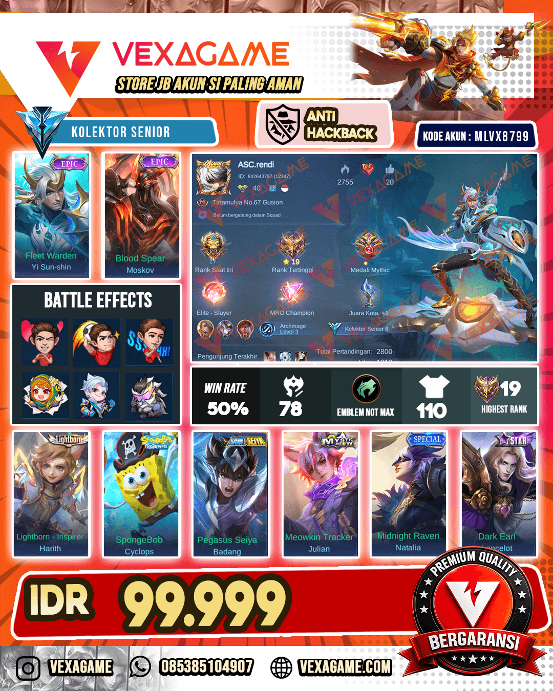 YSS Epic X Moskov Epic
