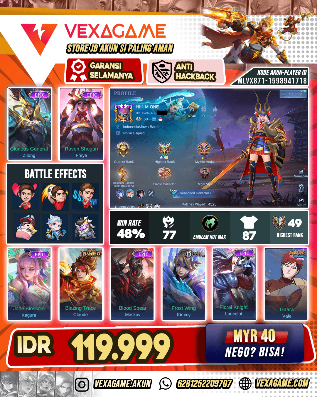 Freya Epic Murah